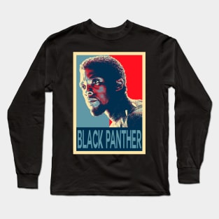 Black Panther Poster Long Sleeve T-Shirt